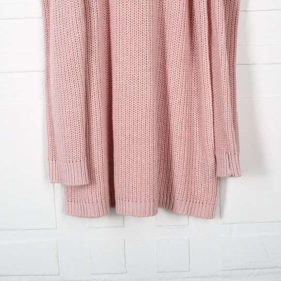 Timing Cold Shoulder Knit Top Pink - Picture 6 of 9